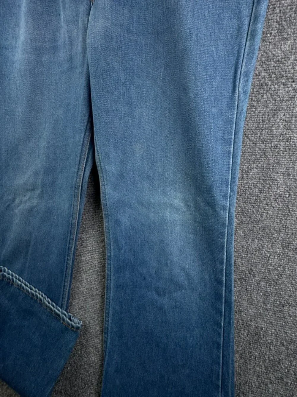 VTG Levi’s 40517 0913 Orange Tab Denim Jeans Blue USA Made Cotton ACTL 35x34